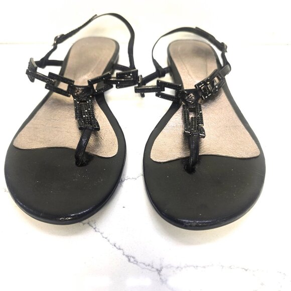 Nine West Strappy Embellished Sandals - Picture 2 of 7